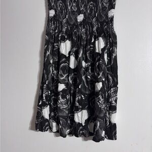 2 Black & White Strapless shirts